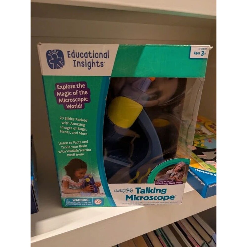Educational Insights GeoSafari Jr. Talking Microscope